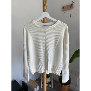 Rails Ivory Crew Neck Sweater S